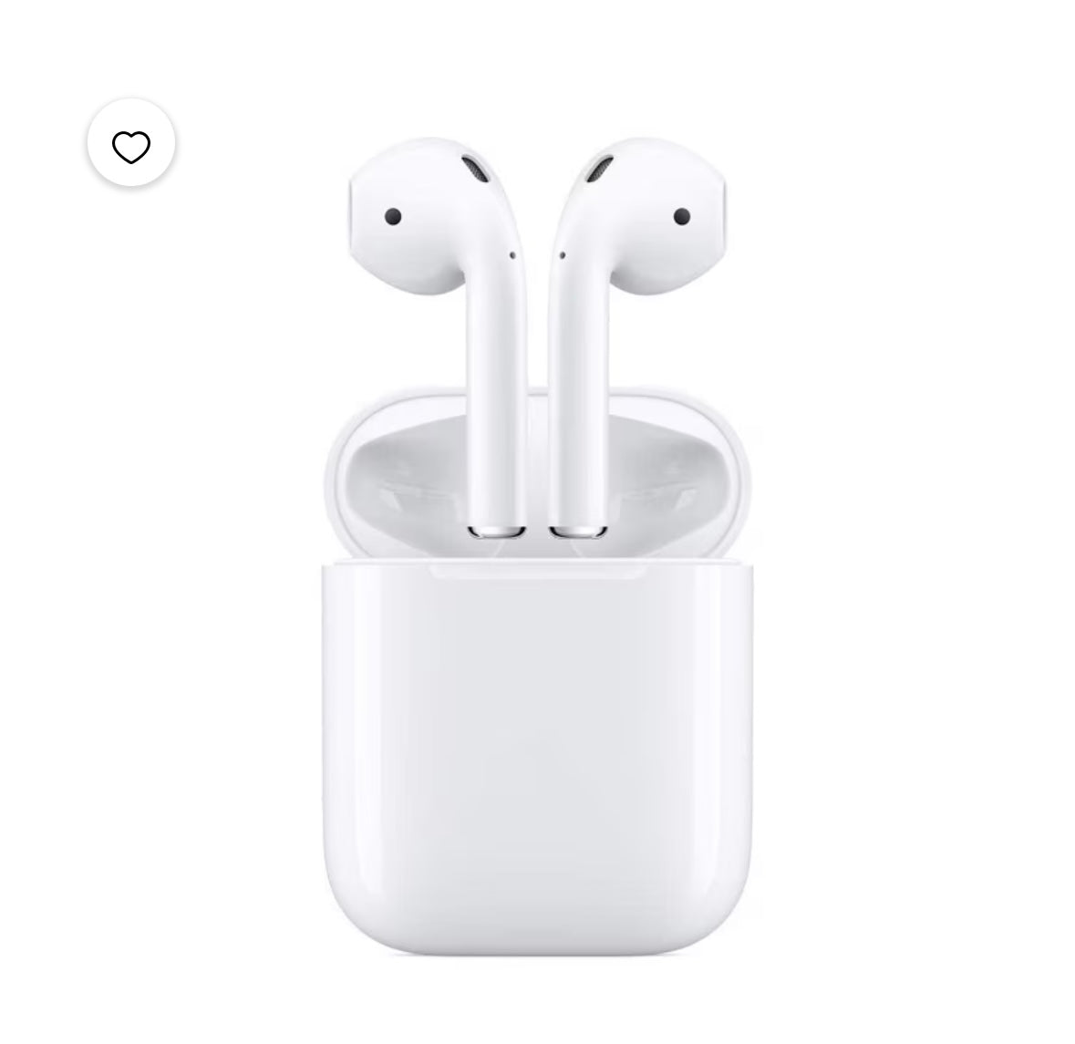 Apple AirPods 2nd Generation – Wireless Bluetooth Earbuds with Charging Case