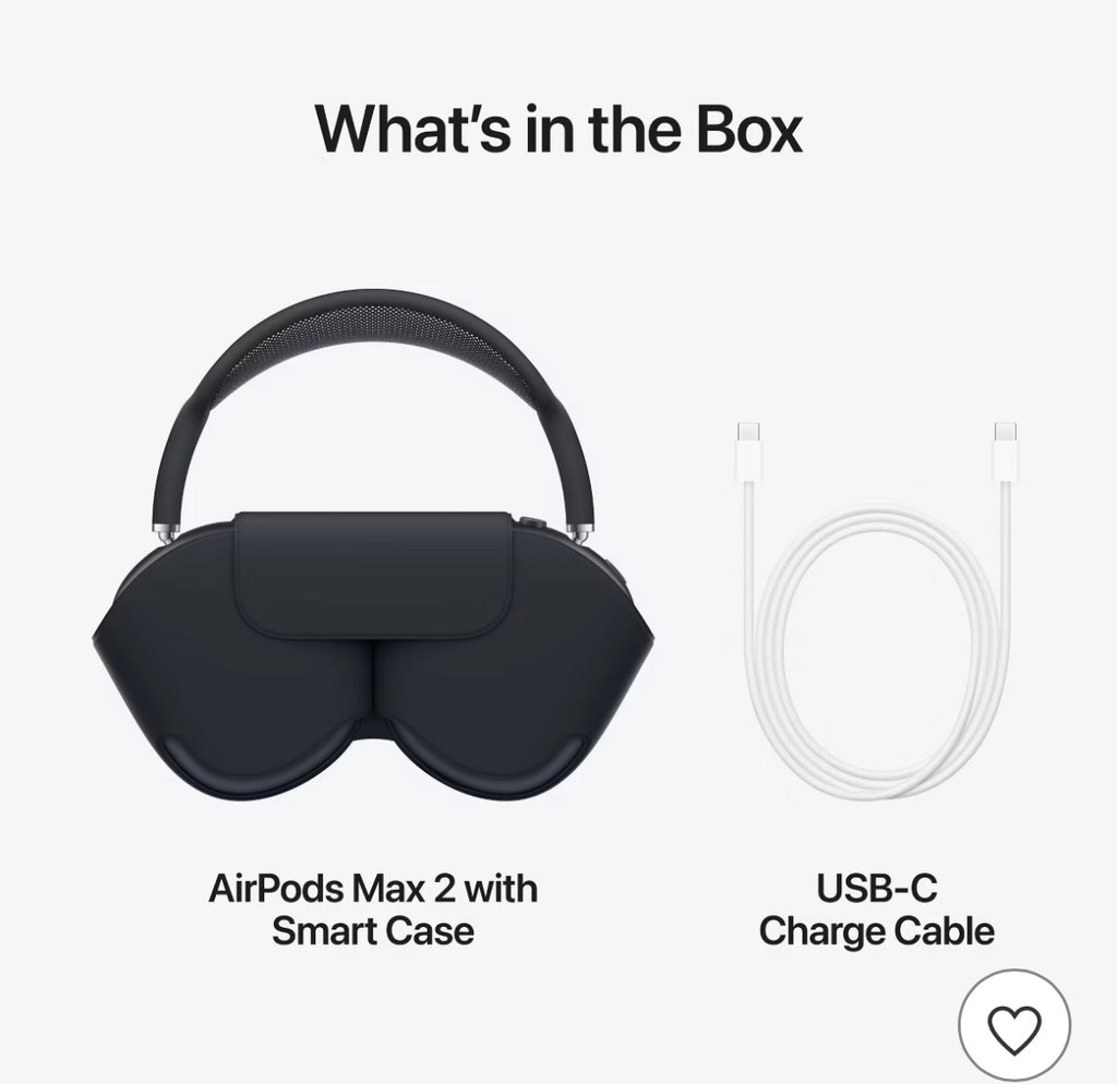 Apple AirPods Max – Wireless Over-Ear Headphones with Active Noise Cancellation