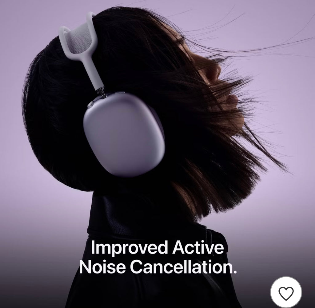 Apple AirPods Max – Wireless Over-Ear Headphones with Active Noise Cancellation
